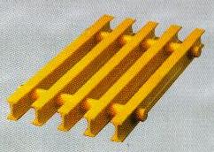 Pultruded I-Bar fiberglass grating - high load capacity, lightweight and corrosion resistant